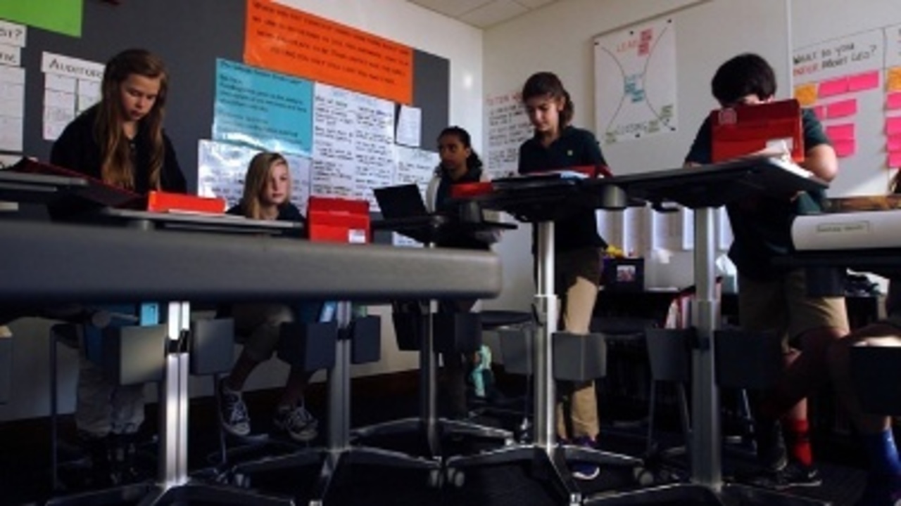 Could standing desks help combat childhood obesity?